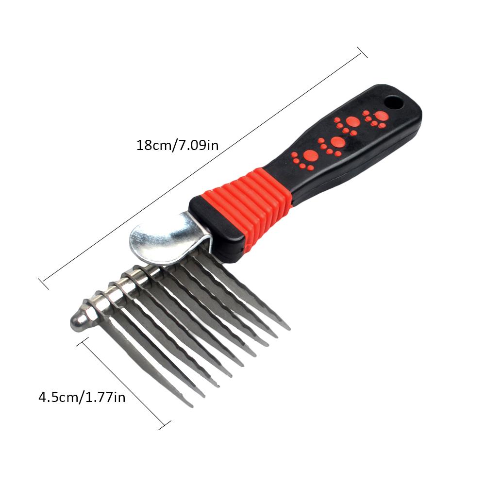 Stainless Steel Blade Pet Comb