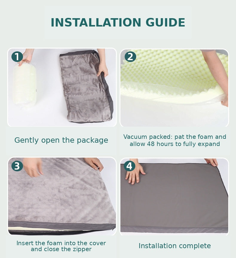 Waterproof Washable Dog Crate Bed Pad