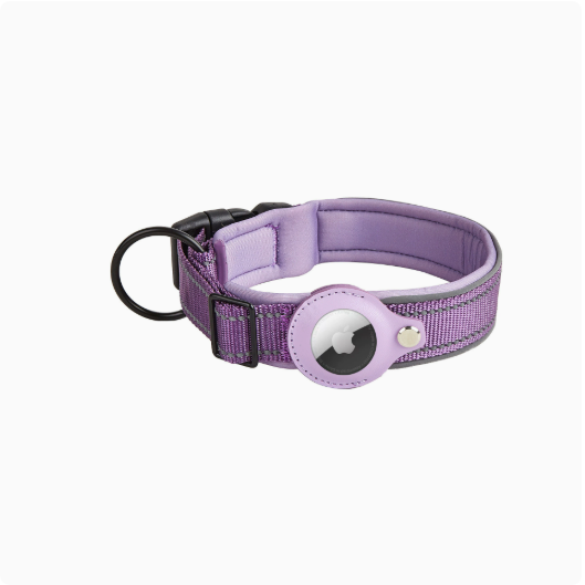 Pet Adjustable Reflective Collar, Non-Neck-Binding Nylon Collar, Medium