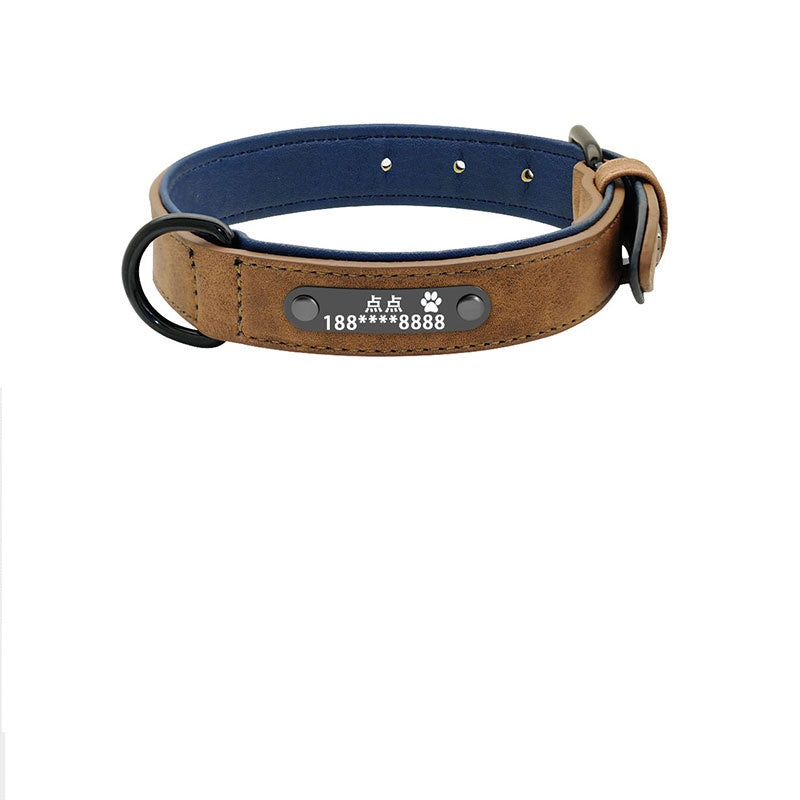 Custom Lettering Anti-Lost Dog Collar