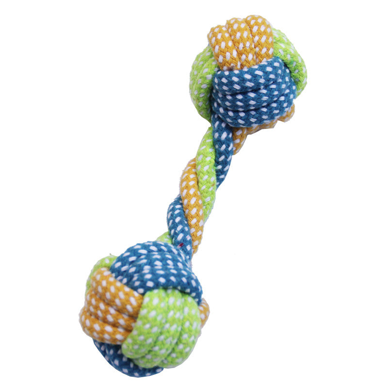 Colorful Cotton Rope Dog Chew Set