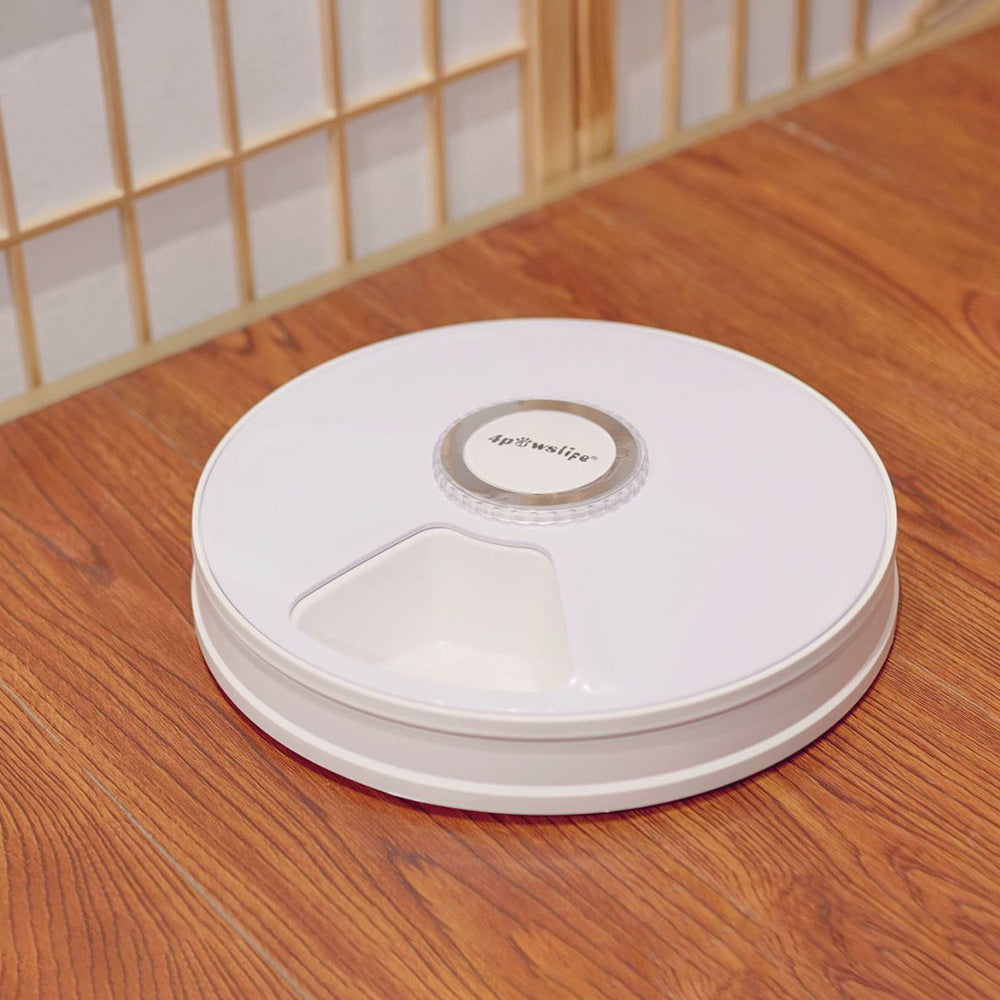 Automatic Round Timing Pet Feeder