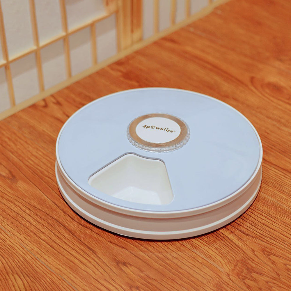 Automatic Round Timing Pet Feeder