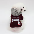 Thickened Warm Hooded Pet Coat