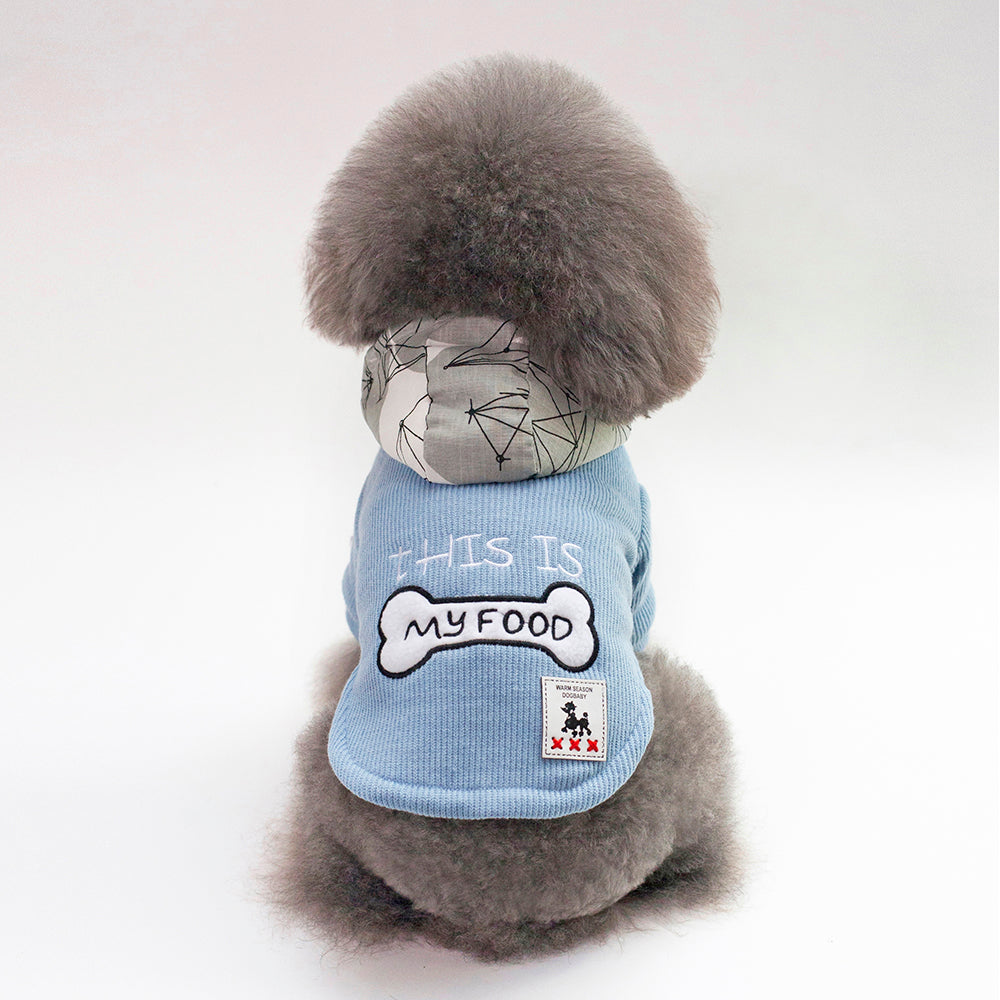 Thickened Warm Hooded Pet Coat