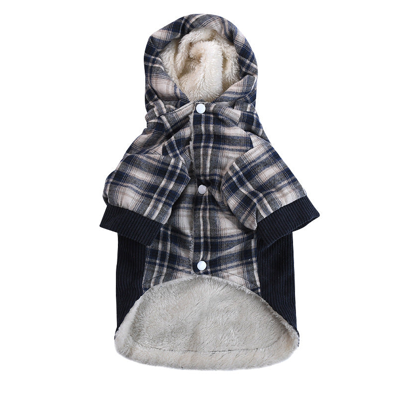 Teddy Vip Pomeranian Small Dog Plus Cashmere Coat