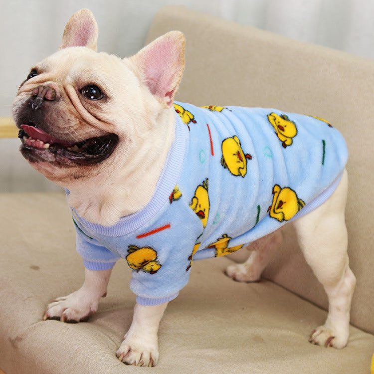 Warm Puppy Autumn Winter Pajamas Jacket