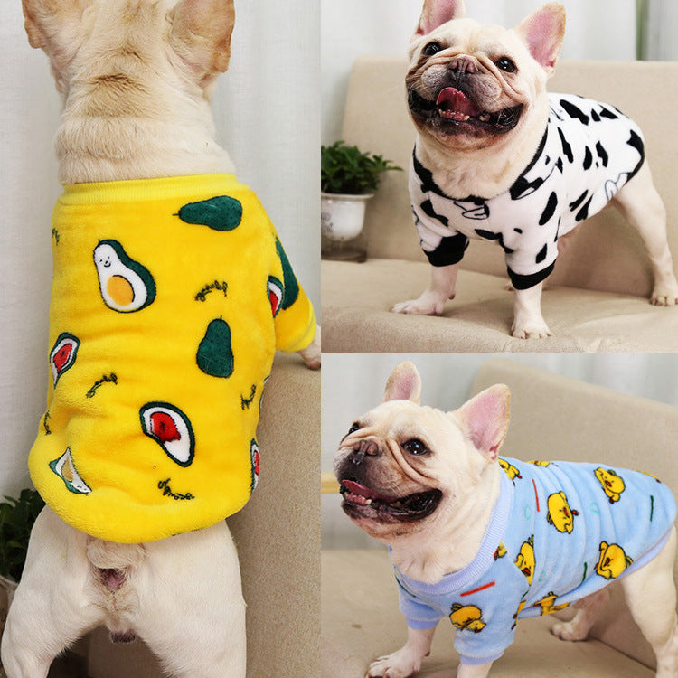 Warm Puppy Autumn Winter Pajamas Jacket