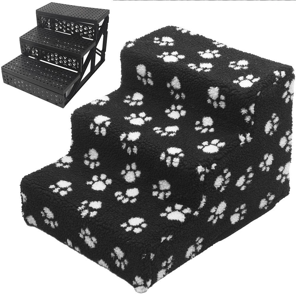 Plastic Dog Climbing Stairs