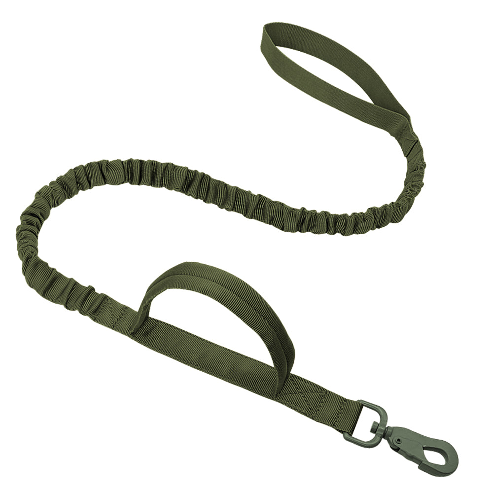 Elastic Dog Training Leash With Two Handles