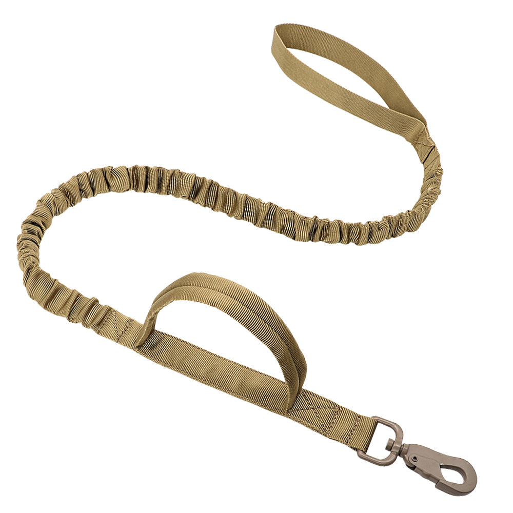 Elastic Dog Training Leash With Two Handles