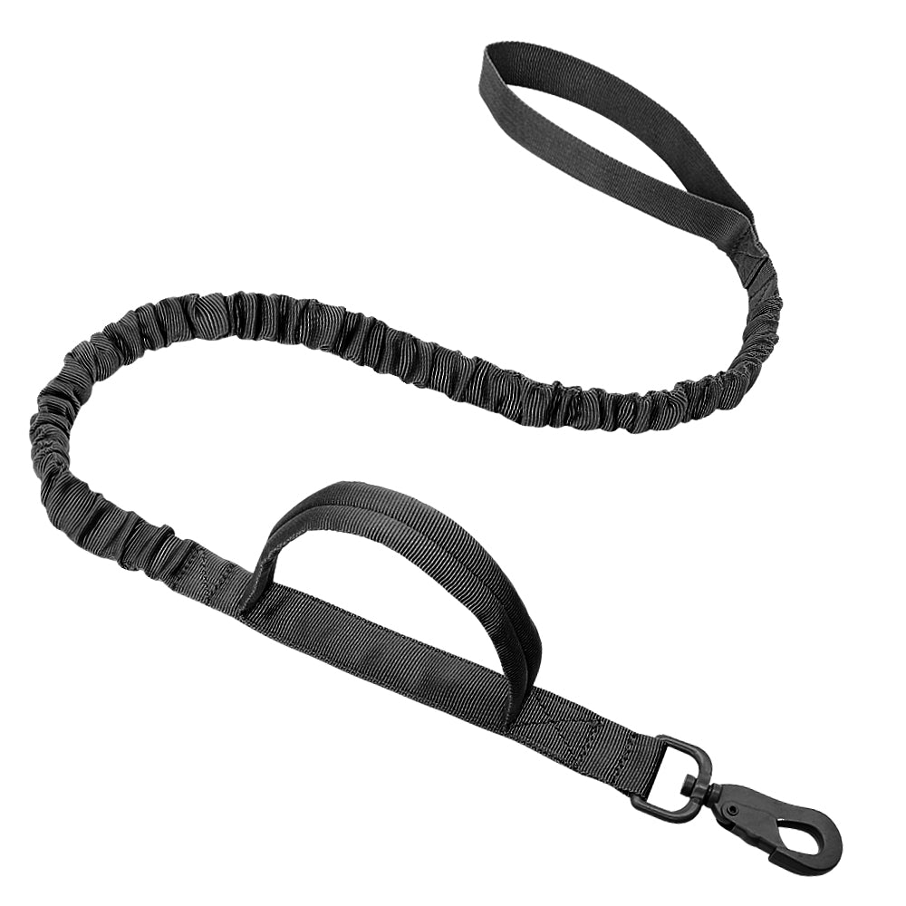 Elastic Dog Training Leash With Two Handles