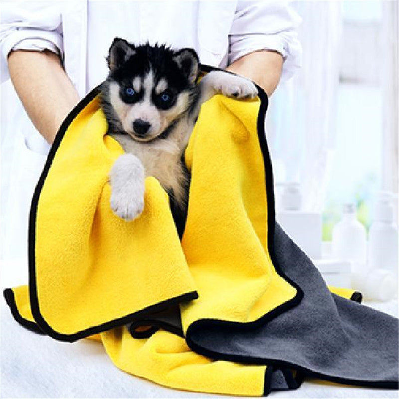 Multi-Size Absorbent Pet Bath Towel