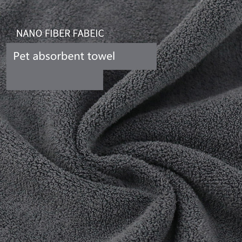 Multi-Size Absorbent Pet Bath Towel