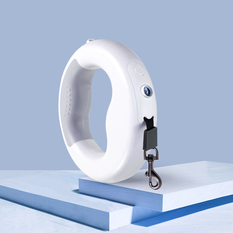 Retractable Pet Leash With Night Light