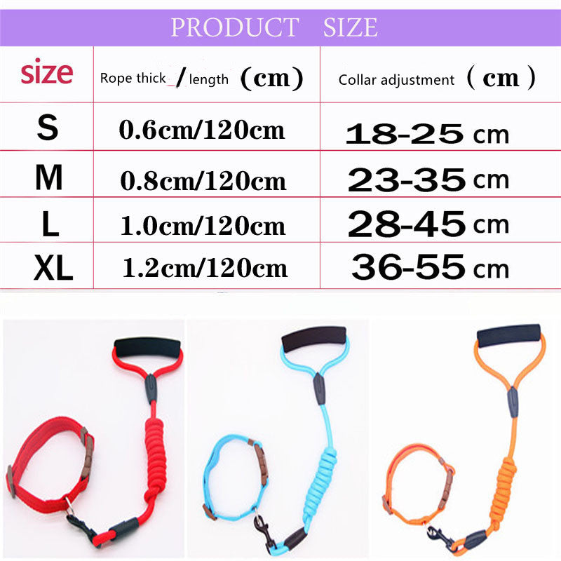 Pet Leash Dog Collar And Chain