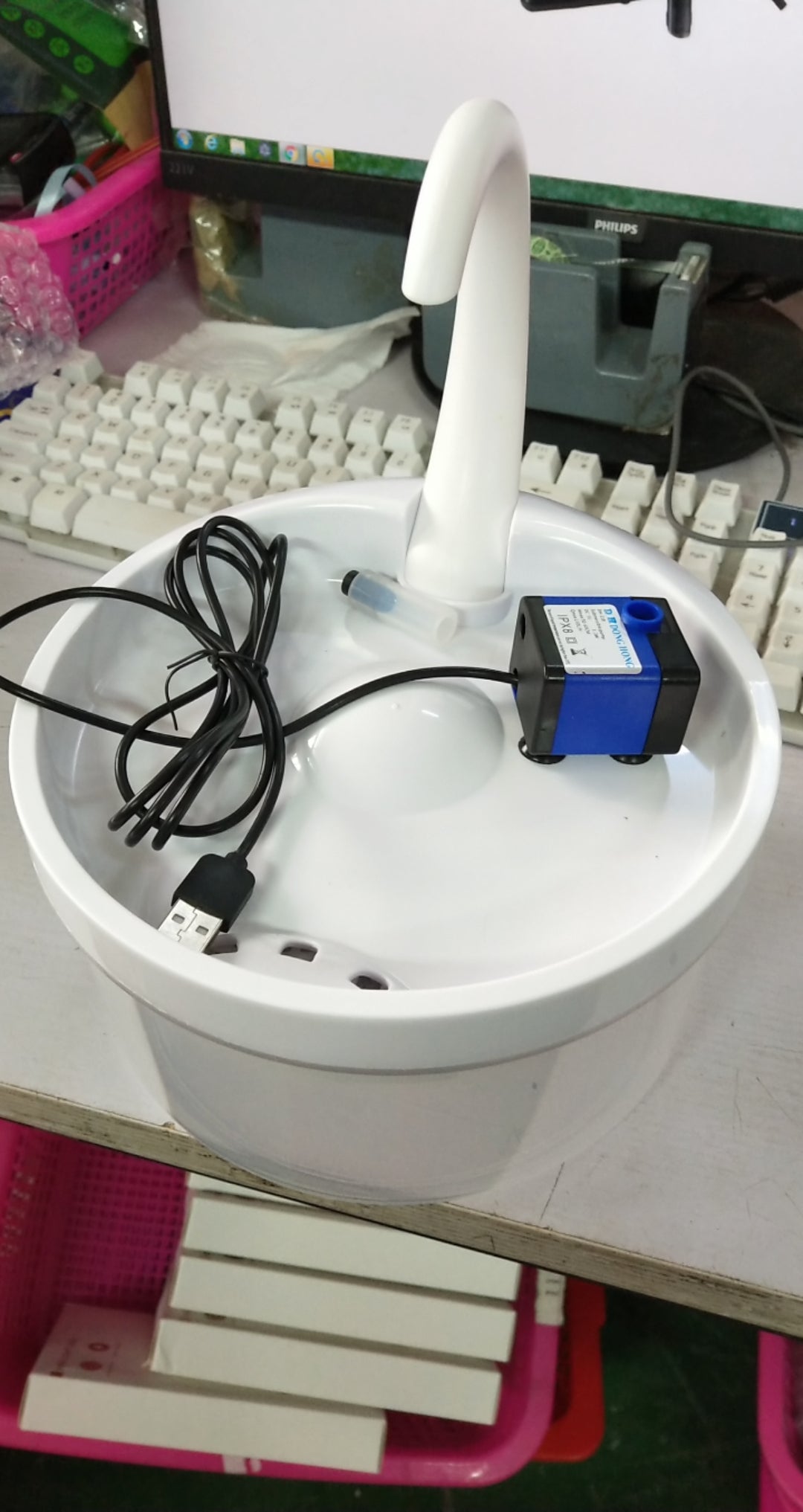 Automatic Circulating Pet Drinking Fountain