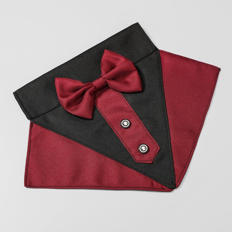 Pet Collar Dog Saliva Towel Triangle Scarf