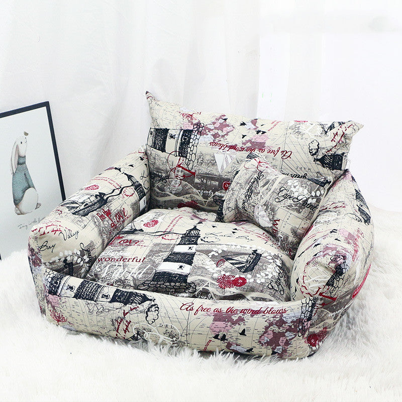 Autumn Winter Sofa Pet Nest