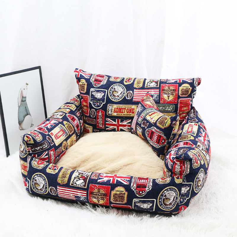 Autumn Winter Sofa Pet Nest