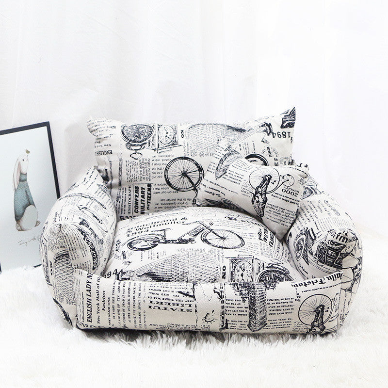 Autumn Winter Sofa Pet Nest