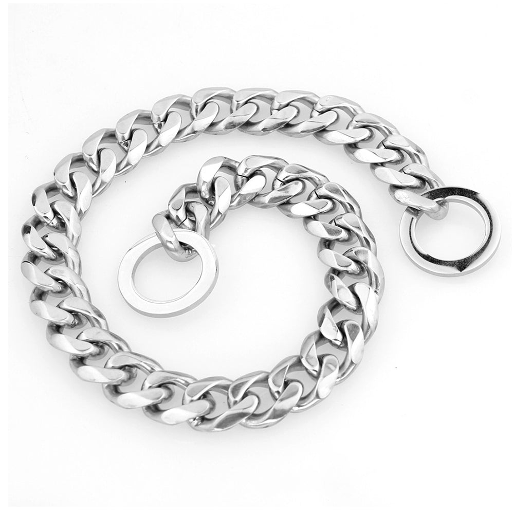 Titanium Steel Stainless Steel Two-Tone Polished Gold Collar