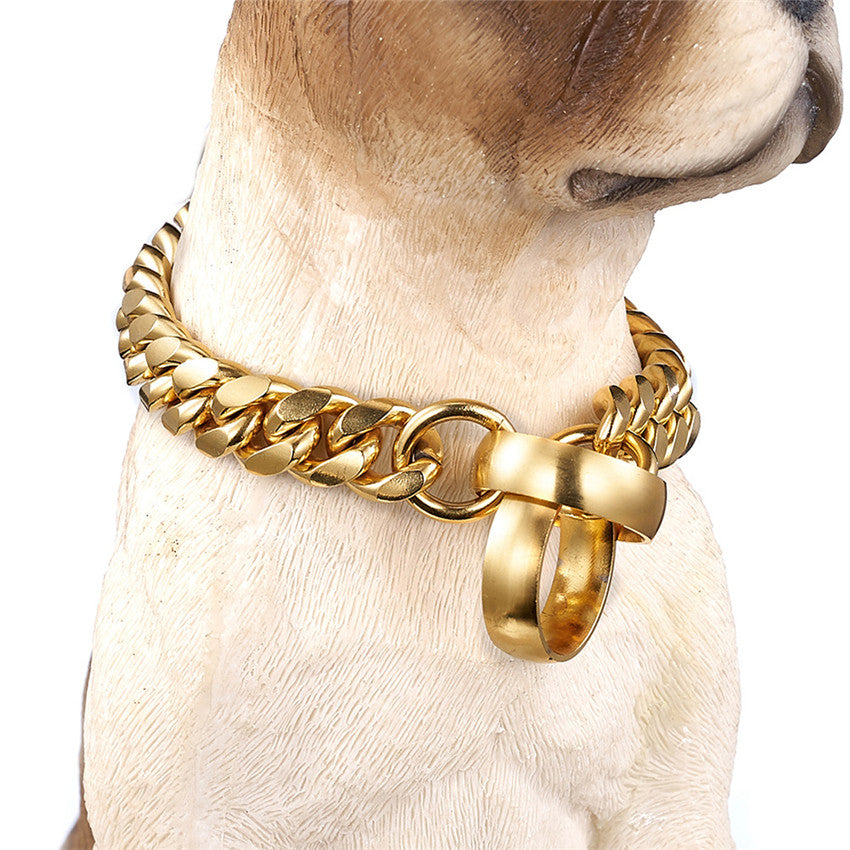14Mm Stainless Steel Titanium Steel P Chain Dog Chain