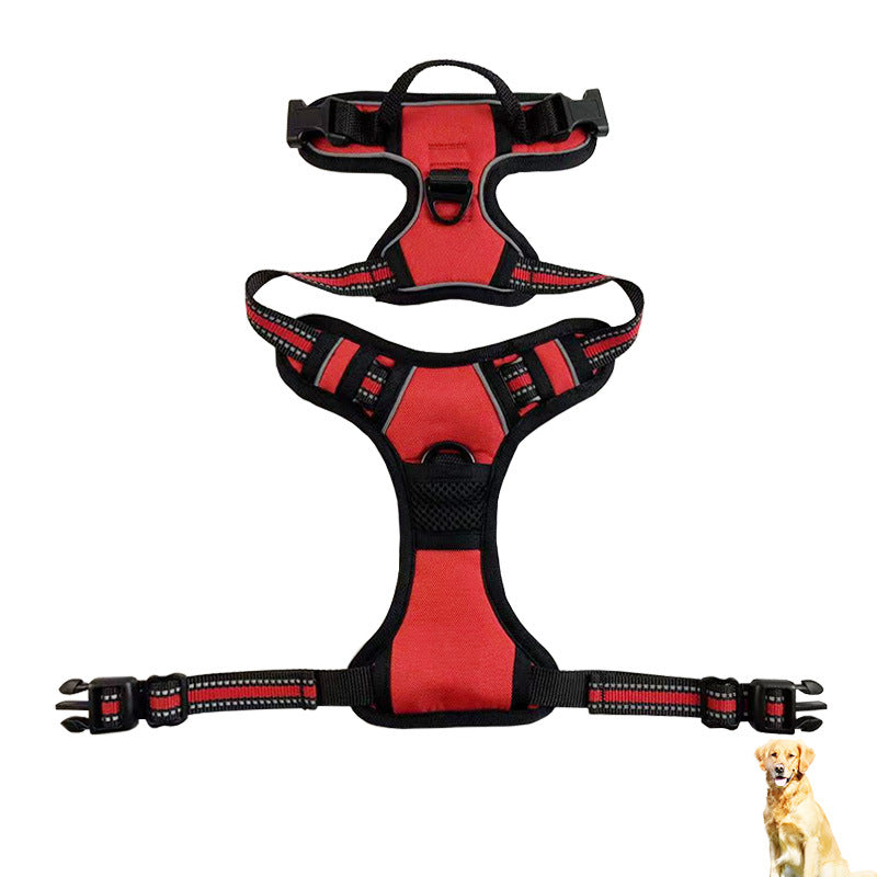 Amazon'S New Reflective Nylon Chest And Back For Large And Medium Sized Dogs