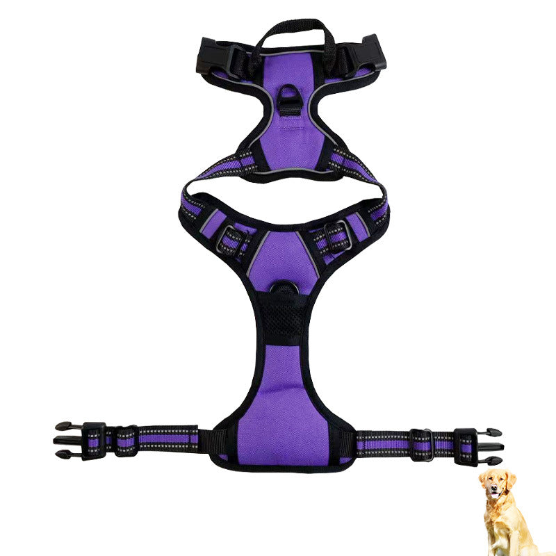 Amazon'S New Reflective Nylon Chest And Back For Large And Medium Sized Dogs