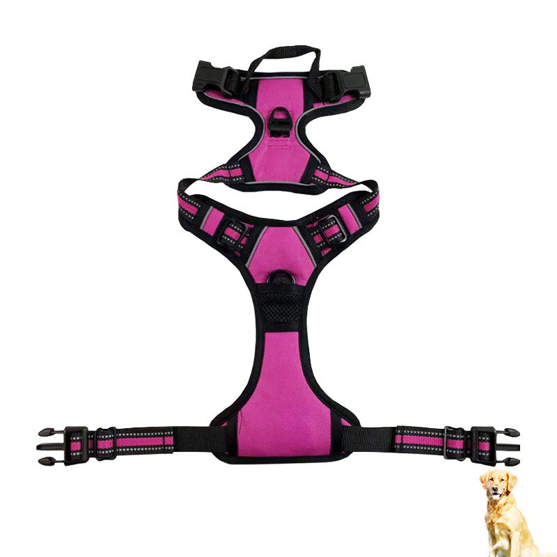 Amazon'S New Reflective Nylon Chest And Back For Large And Medium Sized Dogs