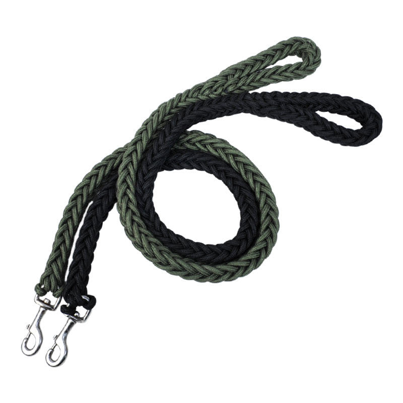 Large Dog Chain Nylon Eight-Strand Braided Dog Leash