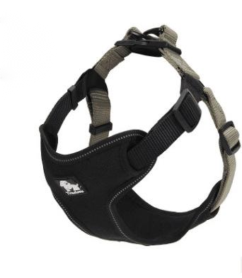 Dog Chest Harness Vest Type Reflective Dog Leash