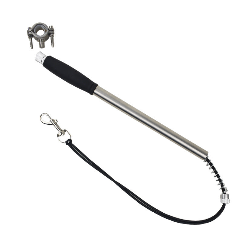 Stainless Steel Bike Leash For Pet Dogs