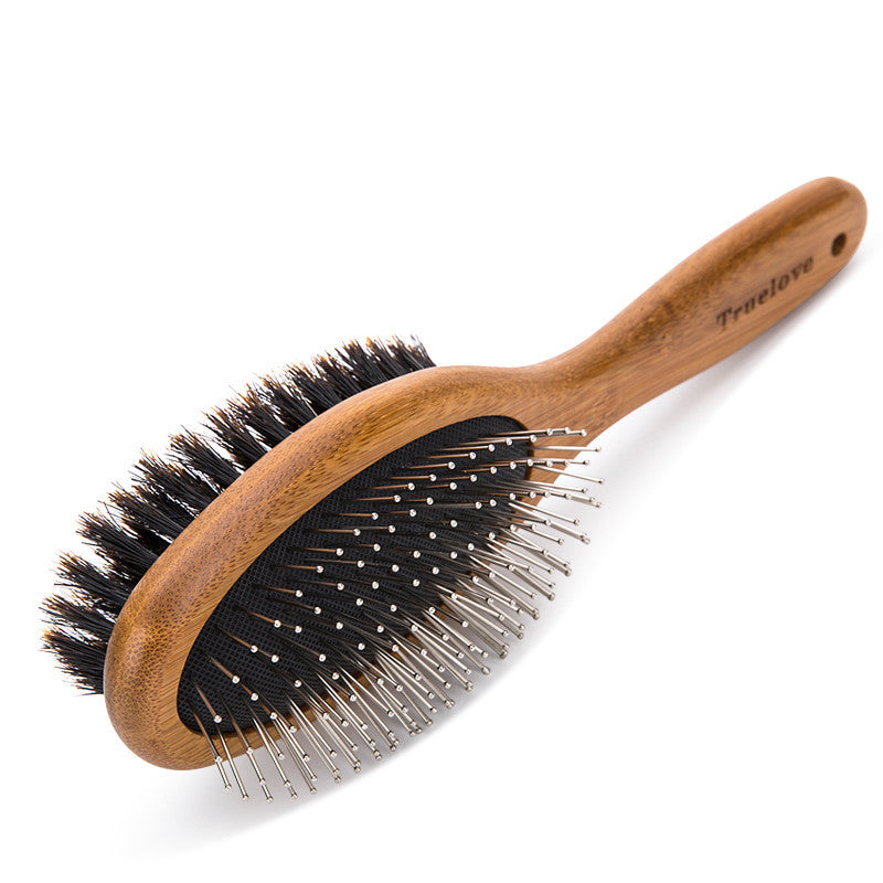 Double-Sided Pet Comb Brush