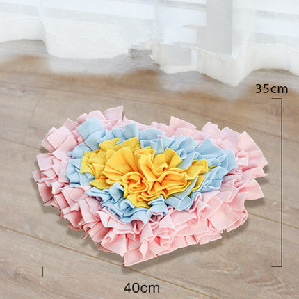Pet Sniffing Mat Dogs Consume Energy Training Decompression Puzzle Slow Food Toy Blanket