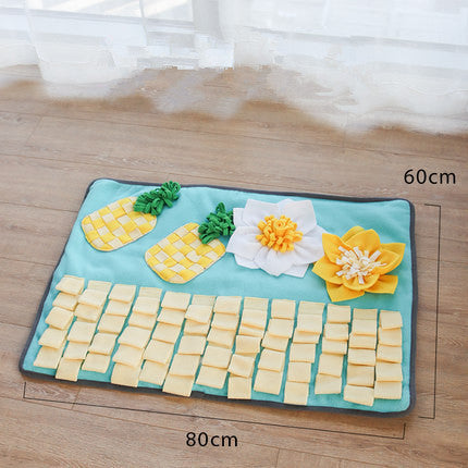 Pet Sniffing Mat Dogs Consume Energy Training Decompression Puzzle Slow Food Toy Blanket