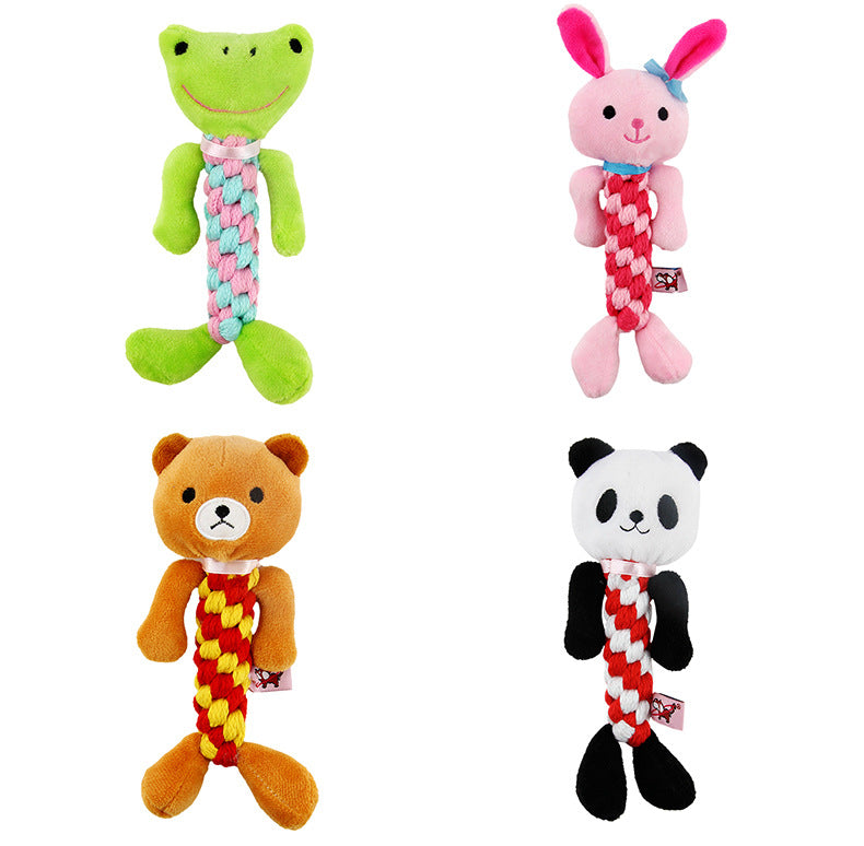 Cute Pet Molar Bite Resistance Training Toy