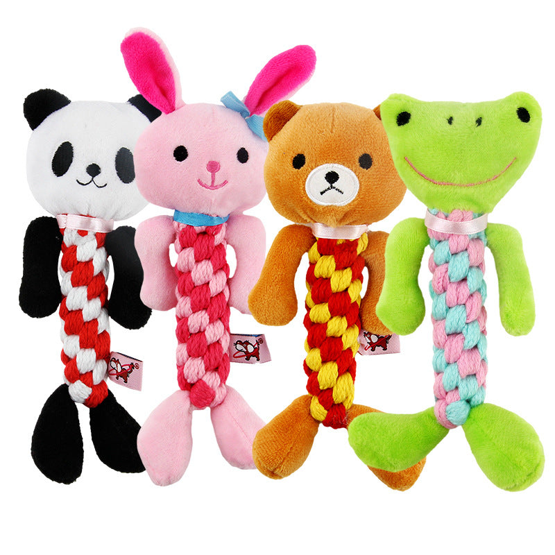 Cute Pet Molar Bite Resistance Training Toy