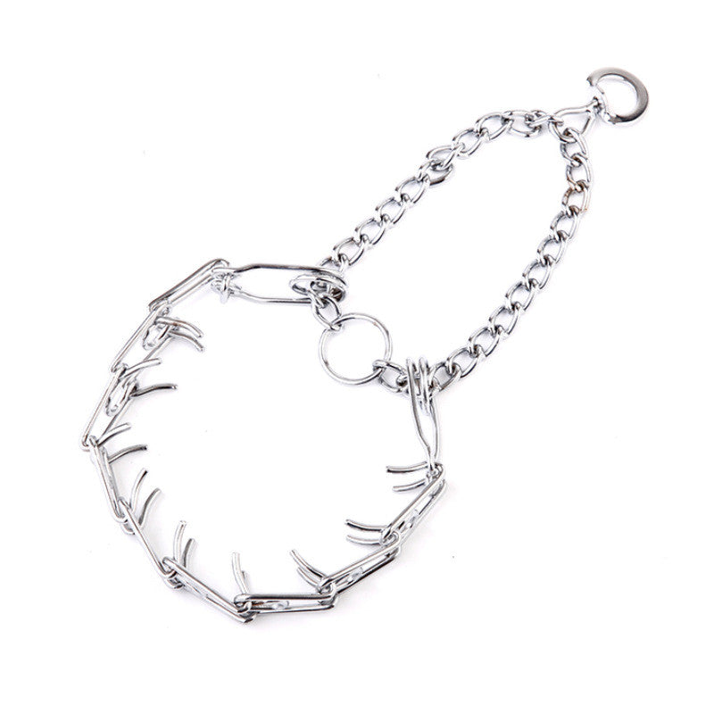 Dog Training Collar Chain With Sleeve And Leash