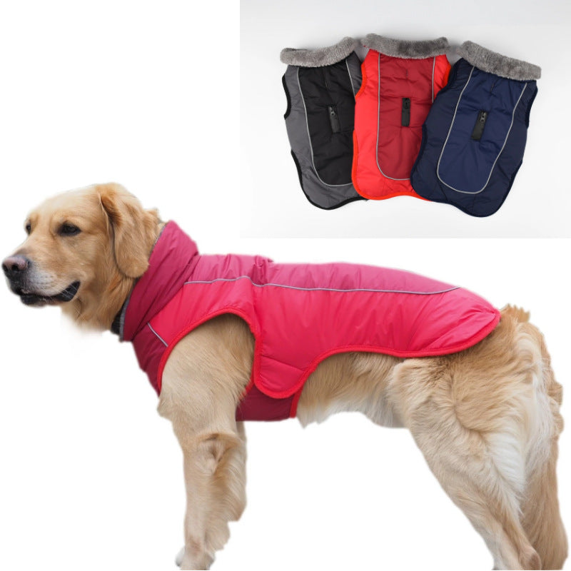 Thickened Dog Padded Reflective Coat