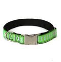 Nylon Bone Pattern Collar Is Adjustable