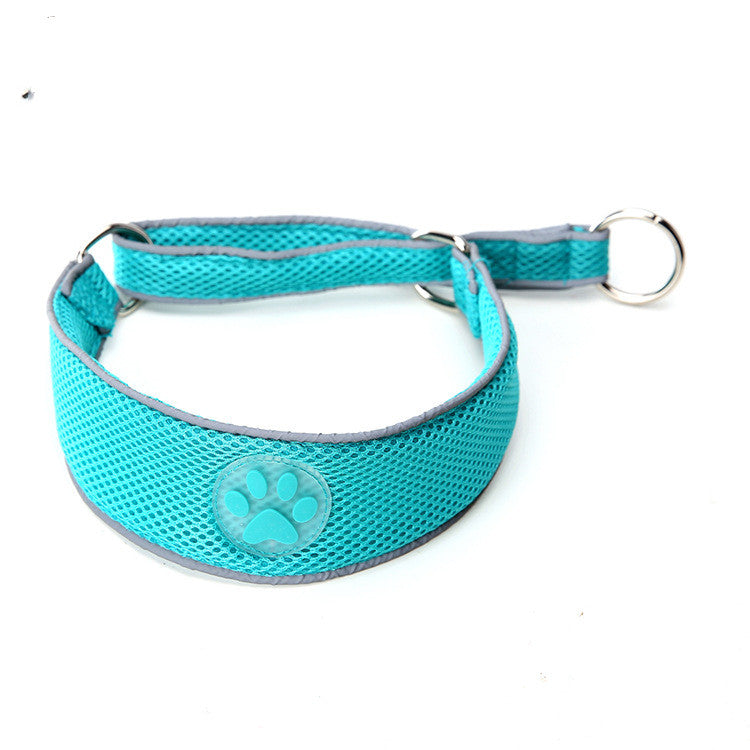 Reflective Strip Of Double-Layer Mesh Soft Dog Chain