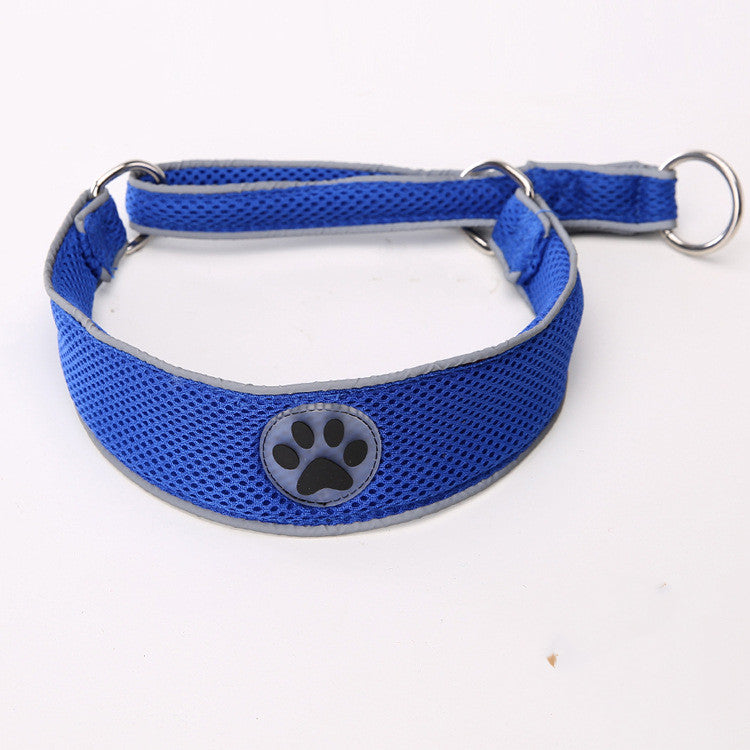 Reflective Strip Of Double-Layer Mesh Soft Dog Chain