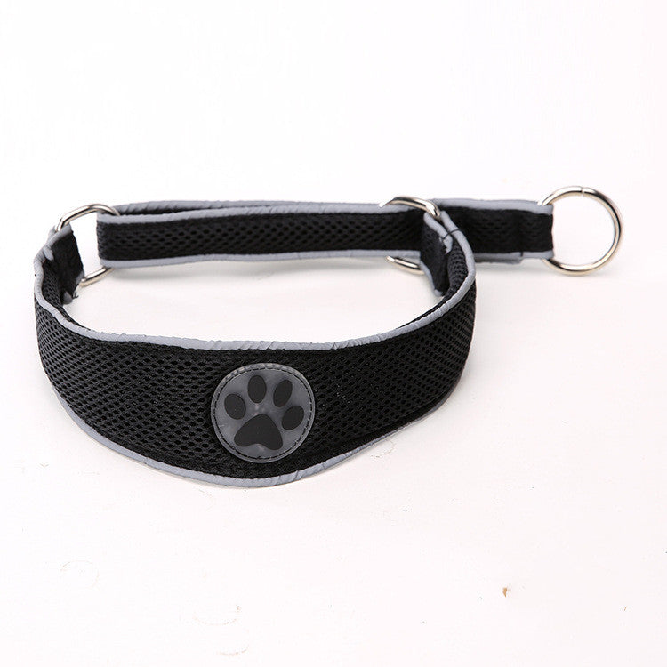 Reflective Strip Of Double-Layer Mesh Soft Dog Chain