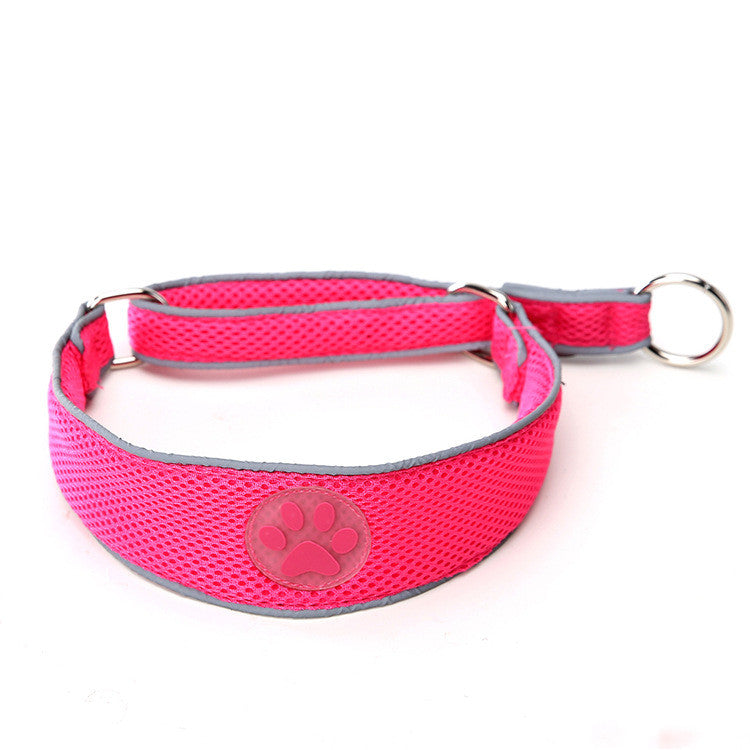 Reflective Strip Of Double-Layer Mesh Soft Dog Chain