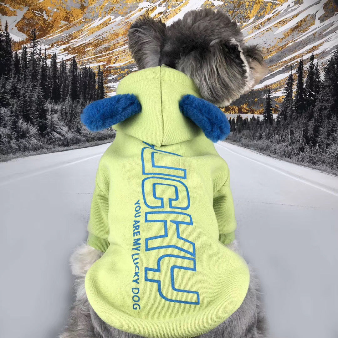 Dog Clothes Autumn And Winter Clothes Cotton Small Dog Xia Jiarong Pet Sweater