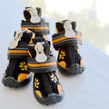 Printed Suede Shoes For Medium And Large Dogs