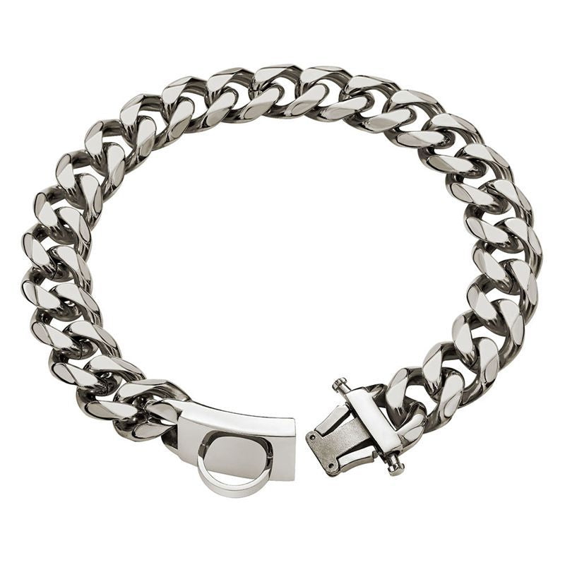 Metal Dog Collar For Medium And Large Dogs
