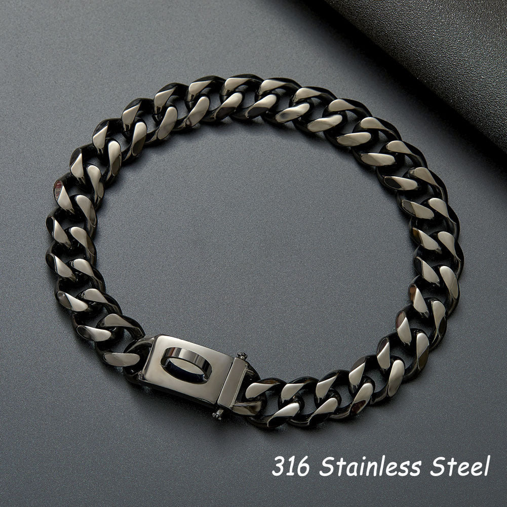 Metal Dog Collar For Medium And Large Dogs