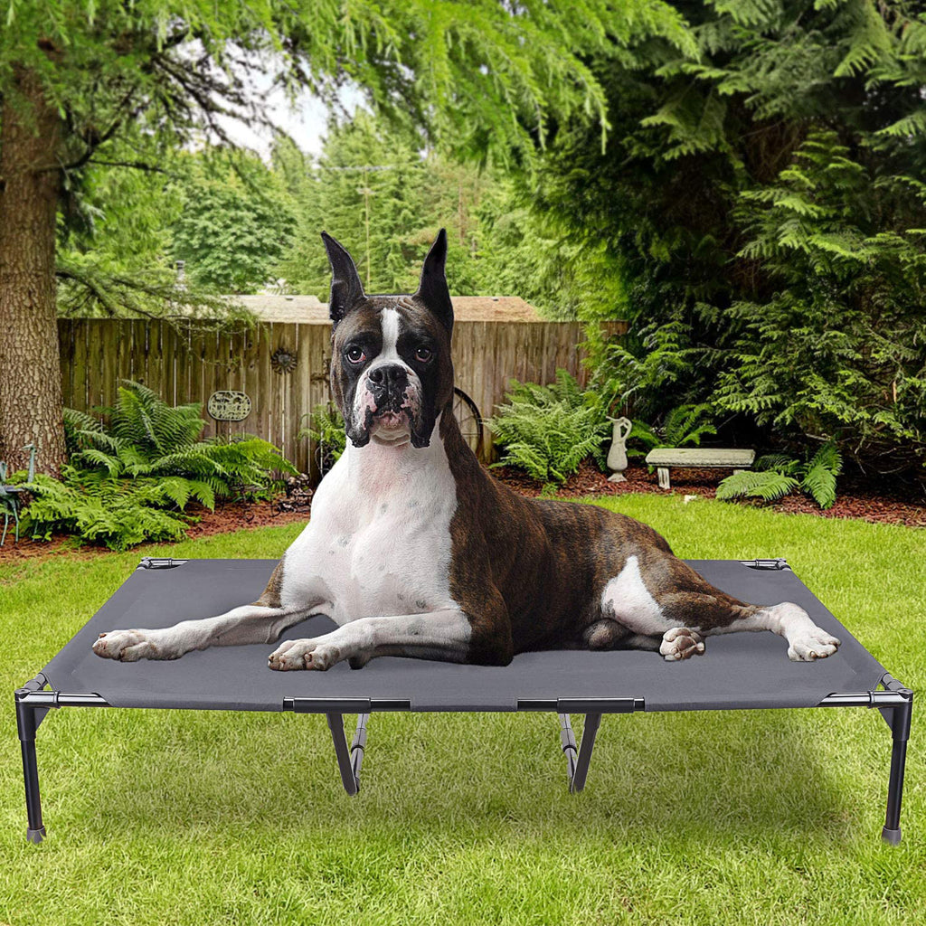 Large Outdoor Elevated Dog Camping Bed
